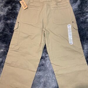 Men's Brand New! Duluth Tan Cargo workwear Pants